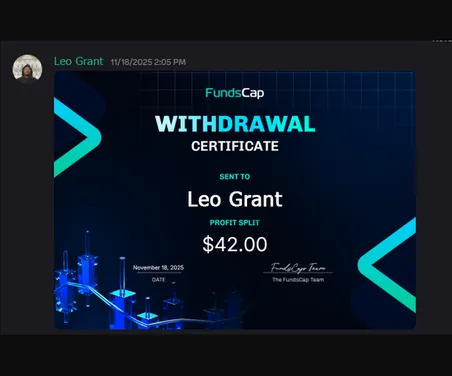 Funded trader payout proof