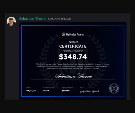 Funded trader payout proof