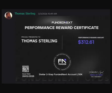 Funded trader payout proof